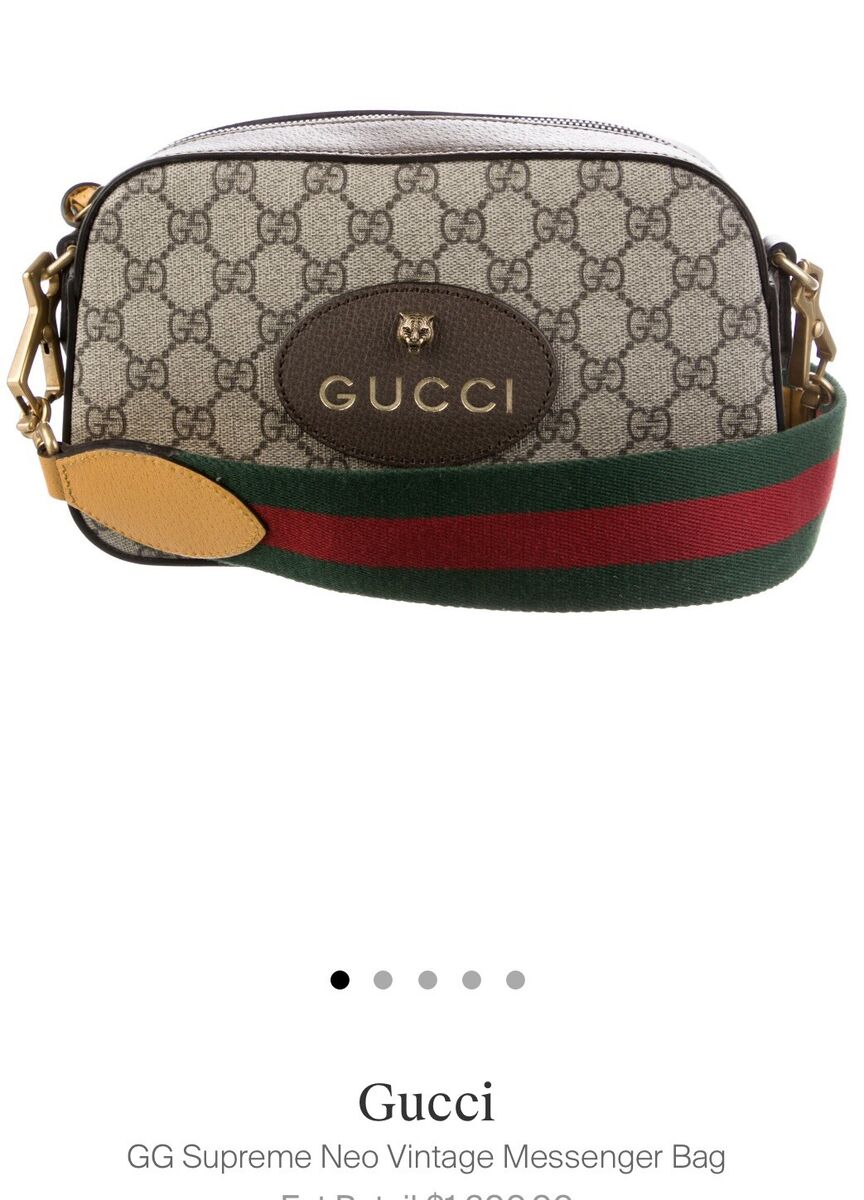 Neo Vintage GG Supreme Messenger Bag for Sale: Get Yours Today!