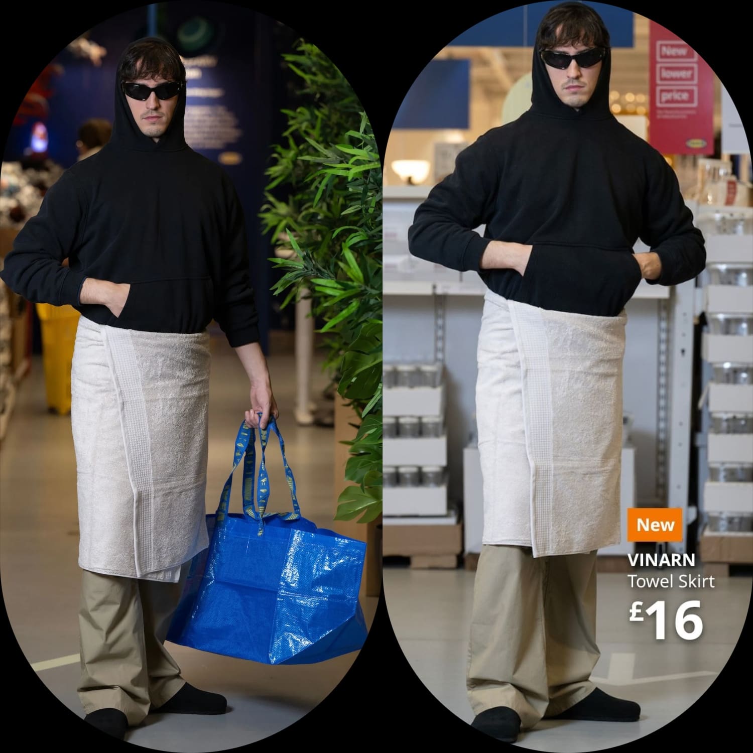 ikea balenciaga towel skirt - love it or hate it? Fashion lovers are talking about this new skirt.