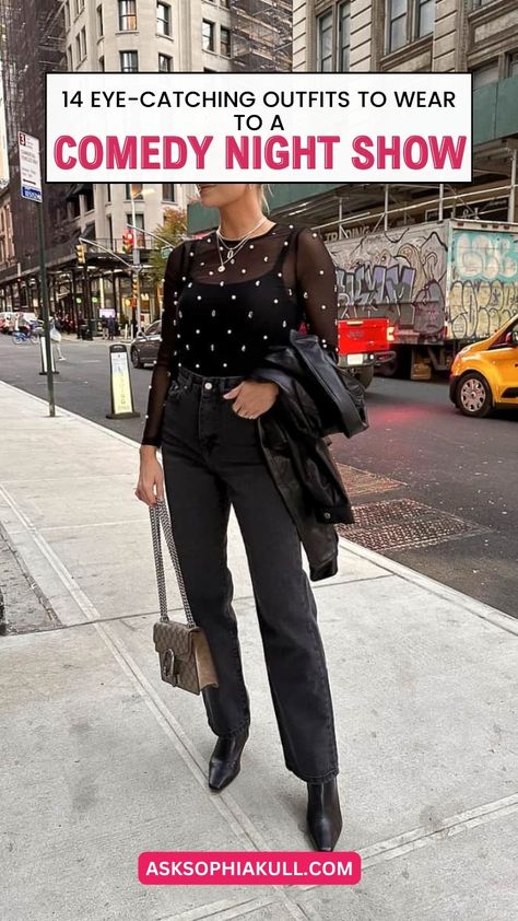 What to Wear to a Comedy Concert (Casual Outfit Ideas for a Night of Laughter)