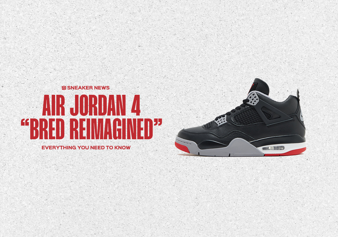 Jordan 4 Bred Reimagined 2024 Release Date Confirmed: Everything You Need to Know About This Iconic Sneaker!