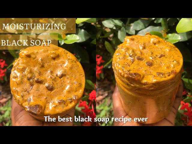 The Best African Black Soap Recipe for Clear, Glowing Skin