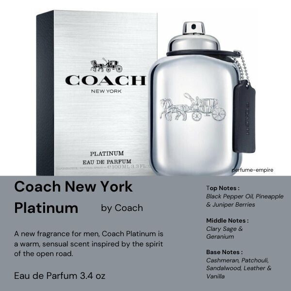 Coach Cologne Platinum: What Does It Smell Like?