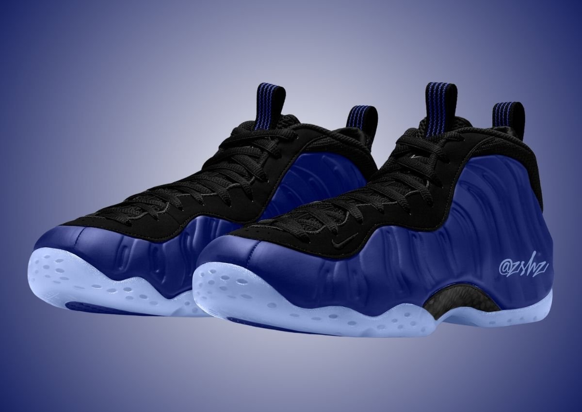 Foamposite blue and white release history, a look back. From the originals to the latest drops.