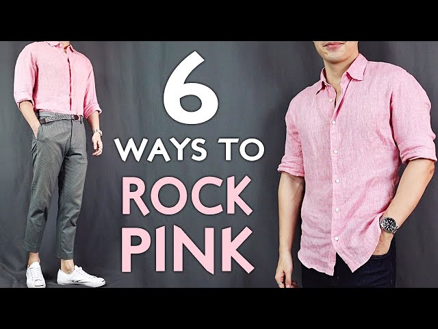 Rocking a Pink Male Outfit (How to Wear It with Confidence)