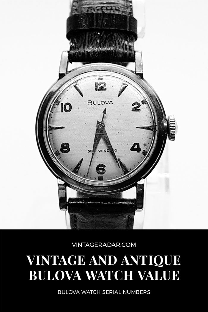 Vintage Bulova Self Winding Watch Value Guide: Whats Yours Worth Today?