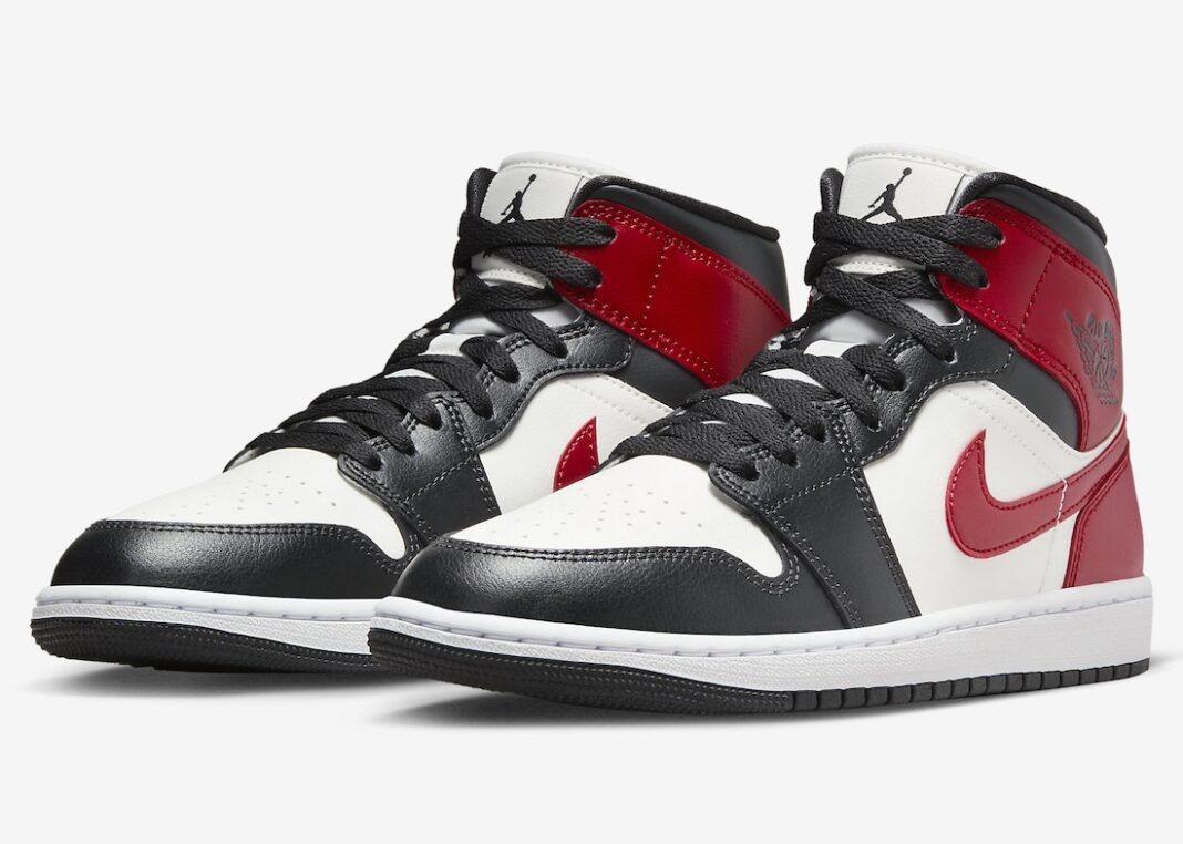 Air Jordan Mid 1 Black and Red, How to Get the Classic Sneaker and Rock It!