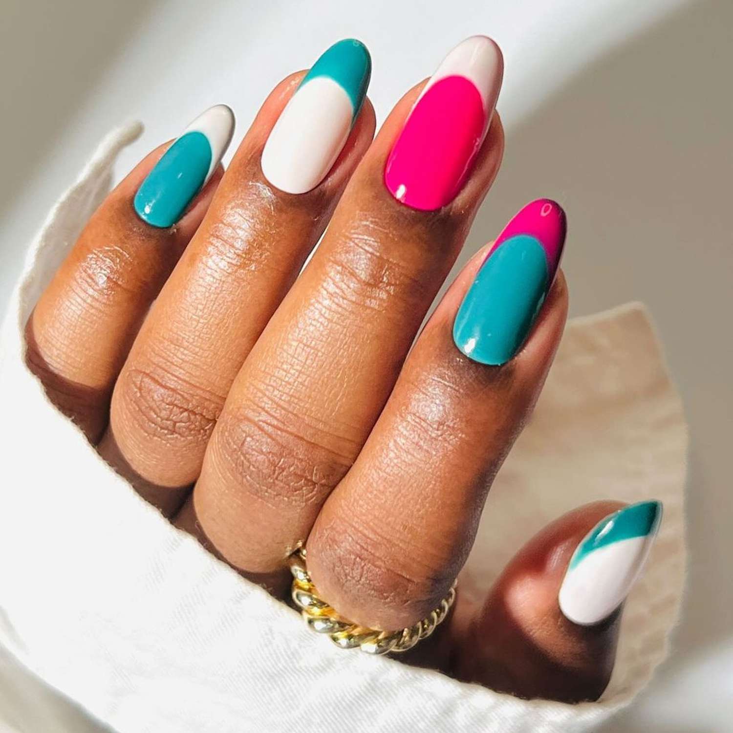 Colored French Tips How to Choose the Right Color Combo