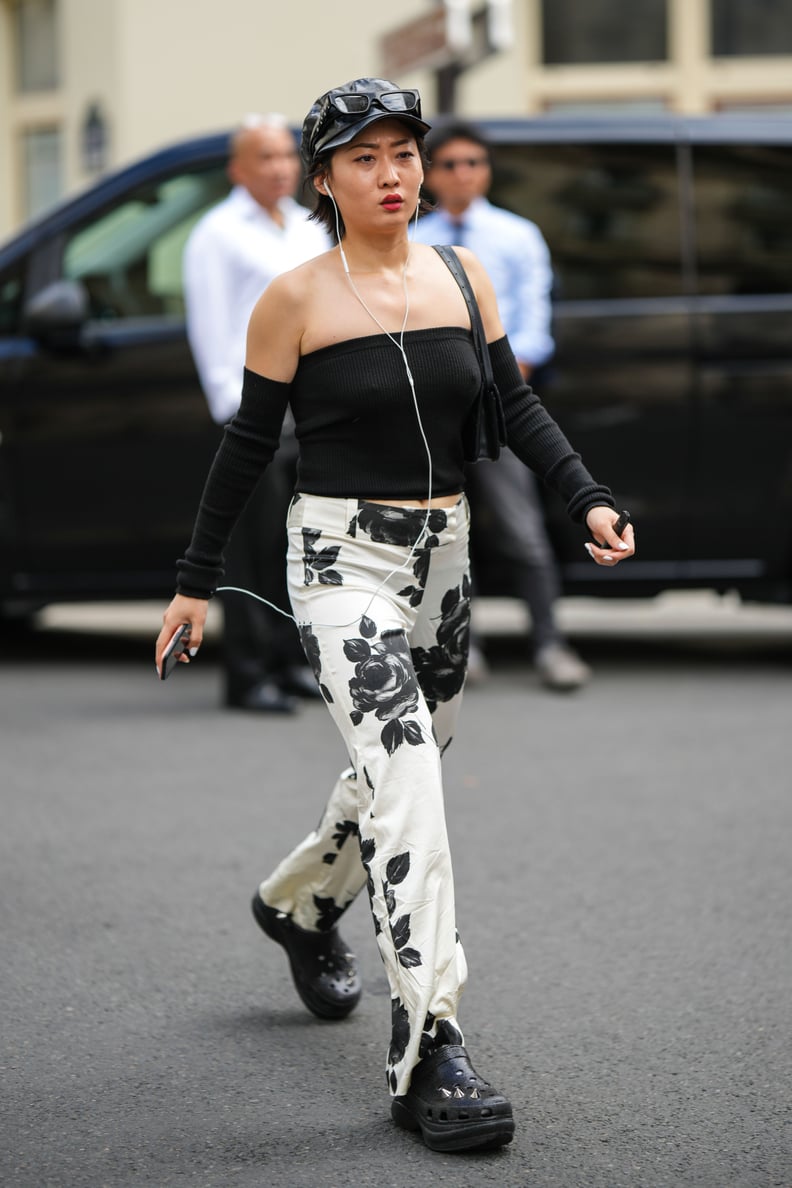 Gold Crocs for Every Occasion: From Casual to Dressy, See How to Wear Them.