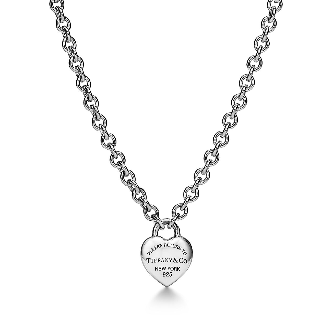 Where to Buy Tiffany Necklace Heart Tag Toggle Online?