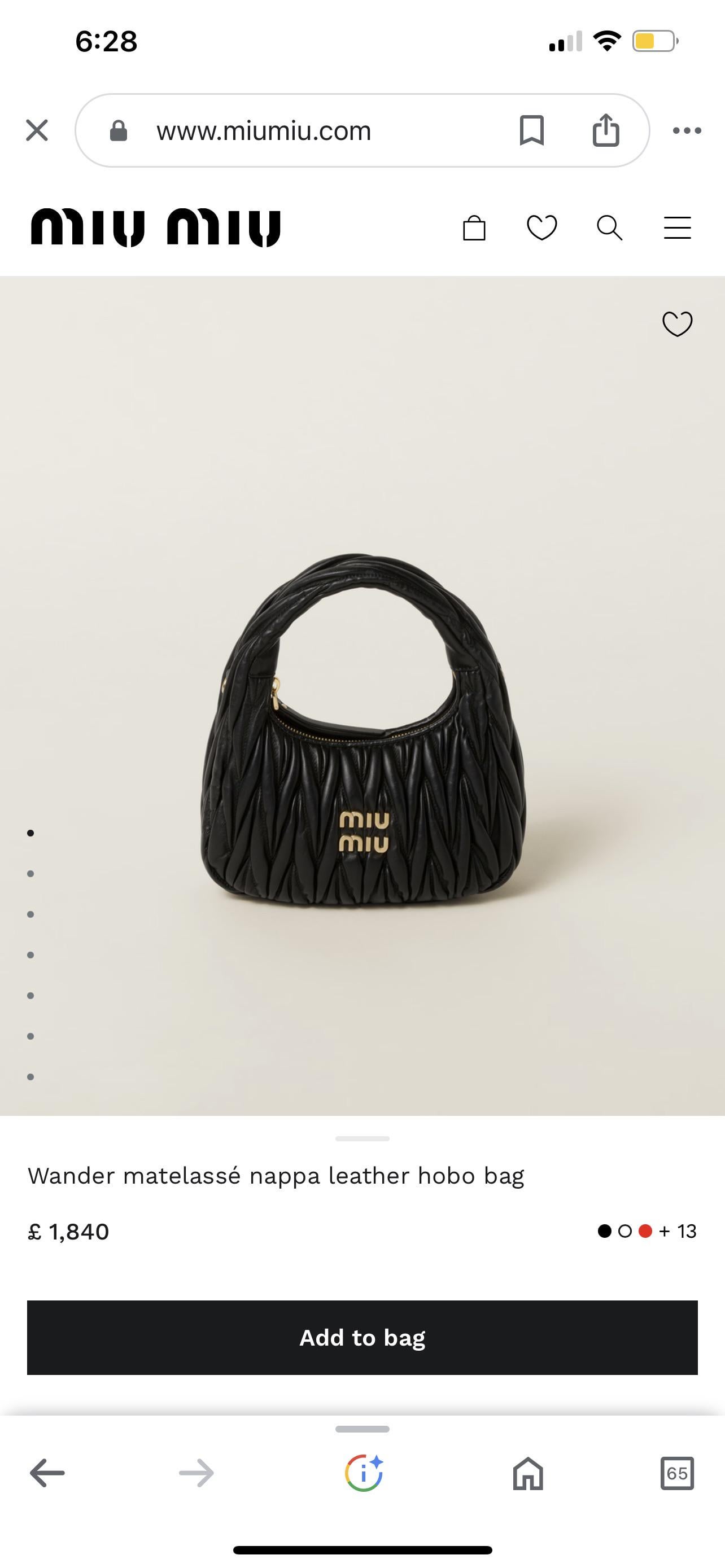 Miu Wander Bag Dupes (Affordable Alternatives to Consider)