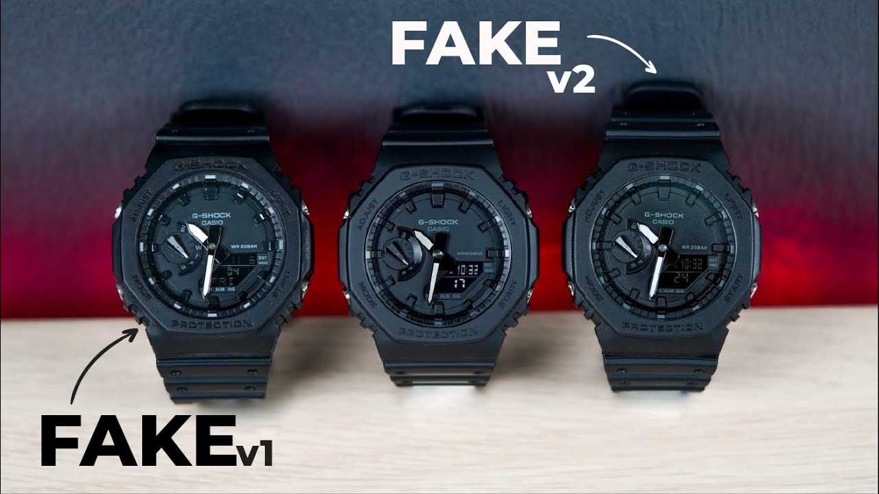 How to Spot a Fake GA2100-1A: A Quick Guide