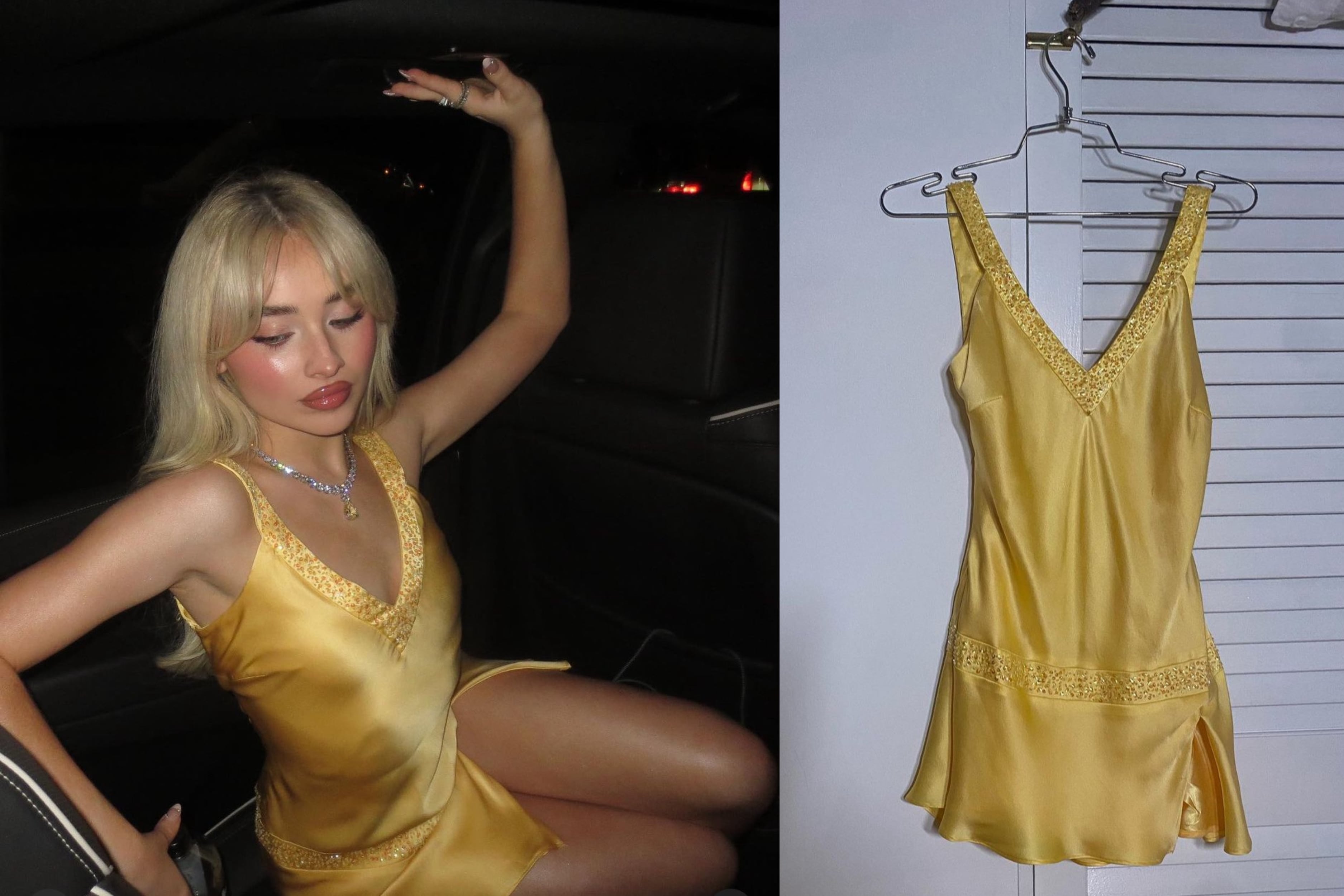 Steal Her Style: ssabrtina carpenter yellow dress Moments and Affordable Dupes for Every Occasion