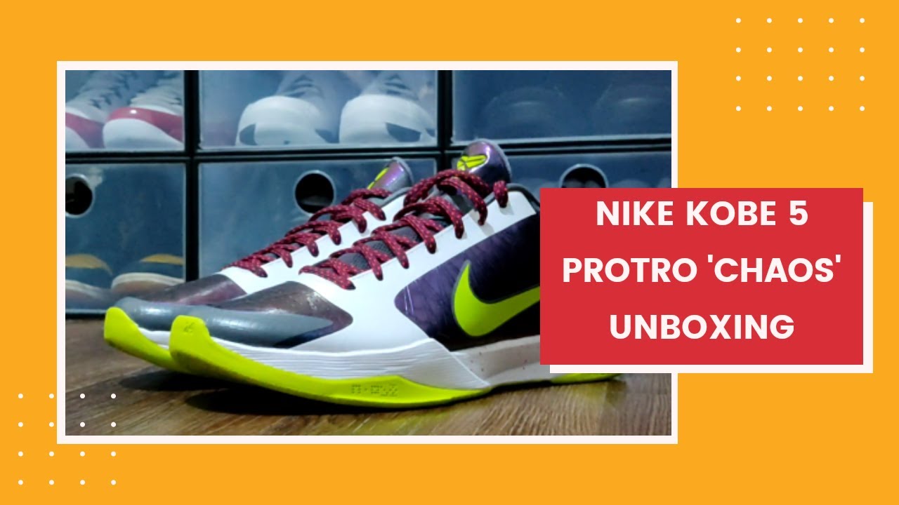 Unboxing Kobe 5 Chaos: First Look and Detailed Review