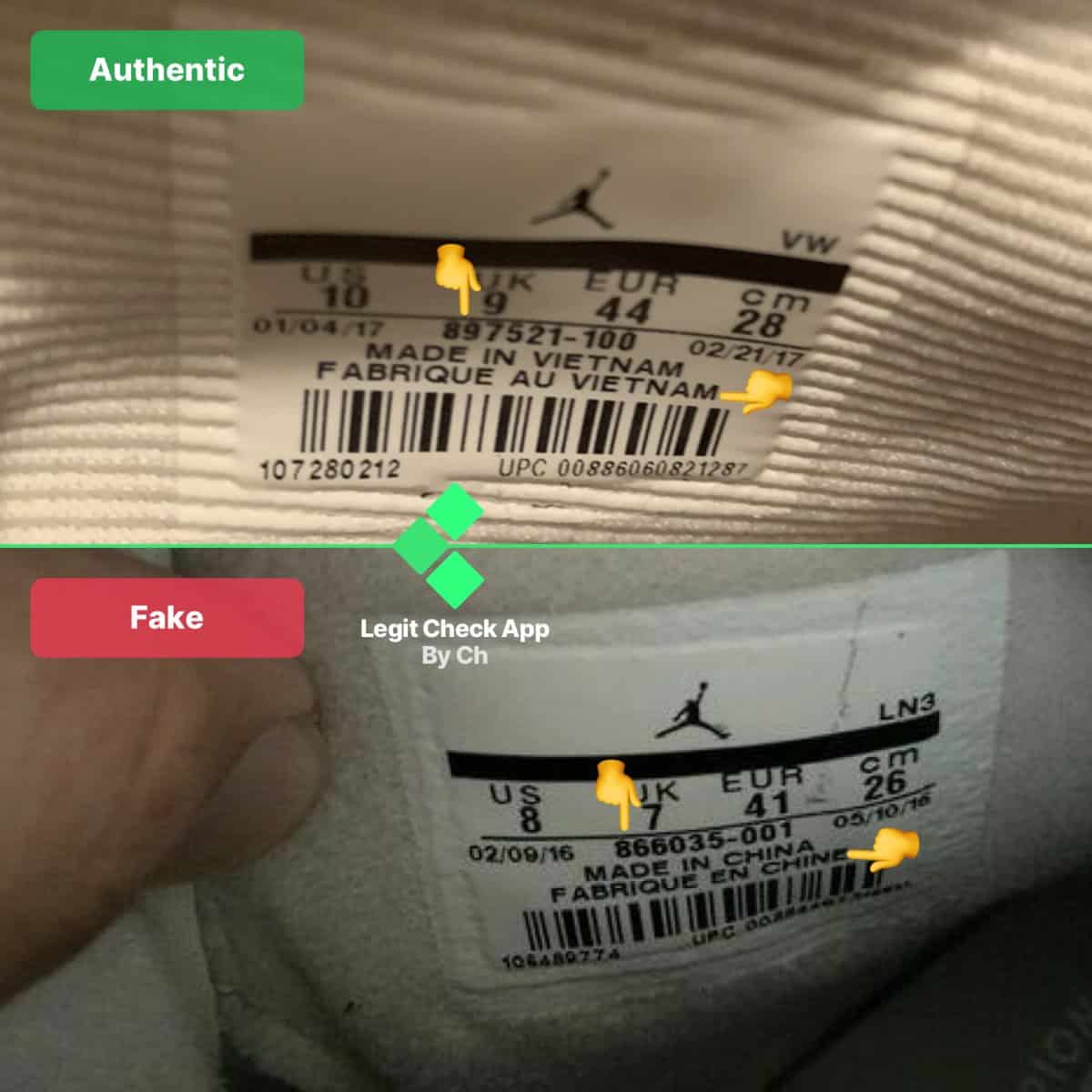 Jordan 2 Lucky Green Real vs Fake (Spot the Difference Guide)