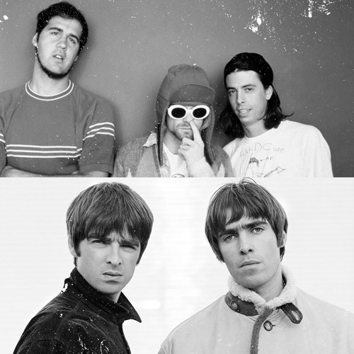 Oasis vs Nirvana: Dont Look Back in Anger vs Smell Like Teen Spirit Deciding the Best.