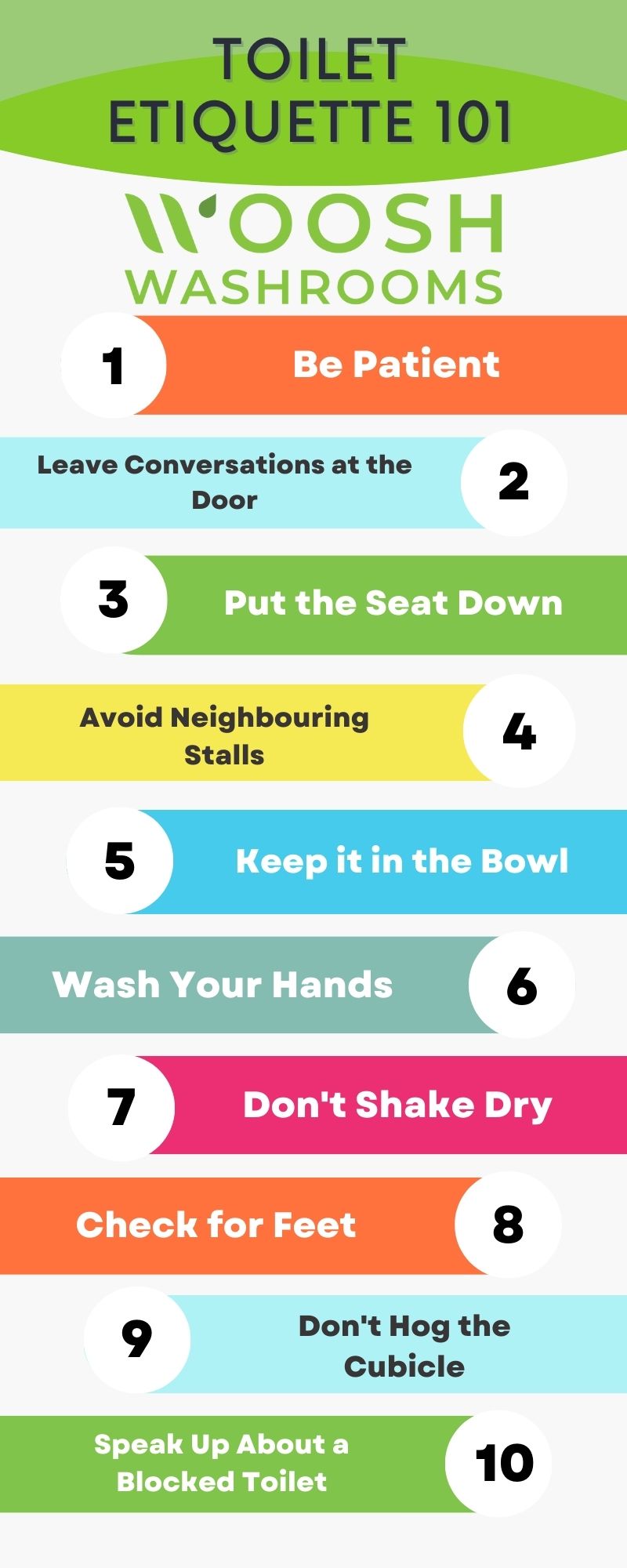 Womens bathroom etiquette: What are the unwritten rules?