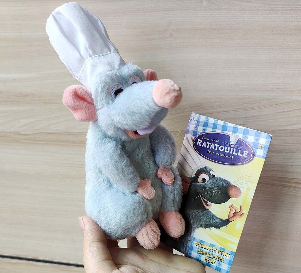 Get Your Remy Shoulder Plush: Find the Best Deals! Adorable Ratatouille Plush Pal Now!