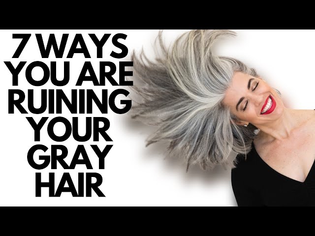 Gray Hair Breakage: Easy Tips to Keep Your Hair Strong.