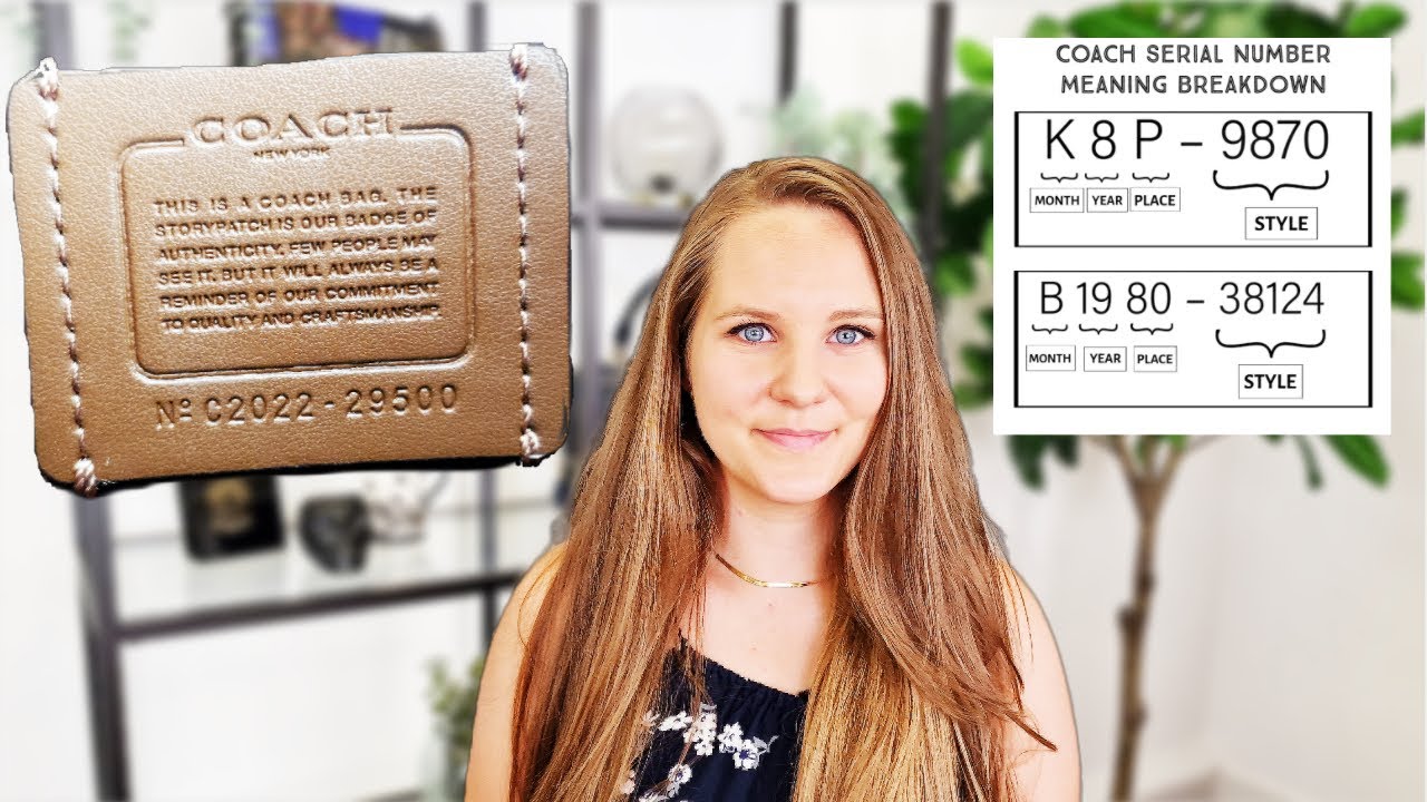 Need to find where to check Coach serial number? Heres how to find it on different Coach items!