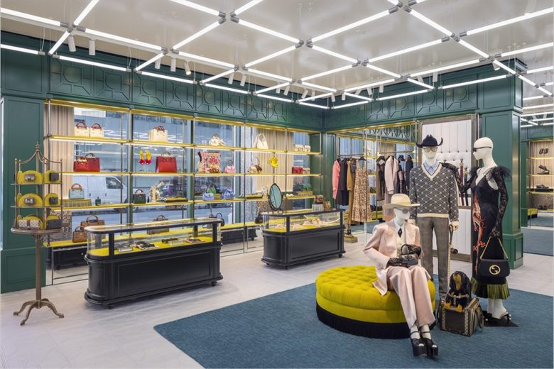 Gucci Store Interior Design: Whats the Secret? Explore the Details of Guccis Retail Spaces!