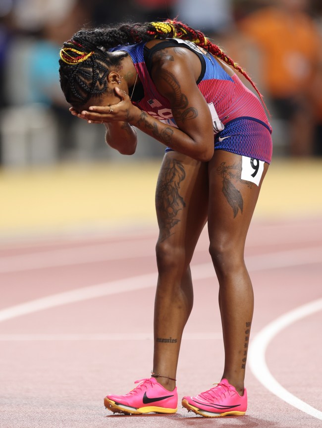 Curious what type of shoes does Saciri Richards run in? Learn about her choices for the track.