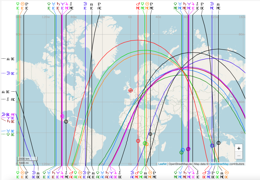 How to Astrocartography Find Jupiter Line (Unlock Your Potential)