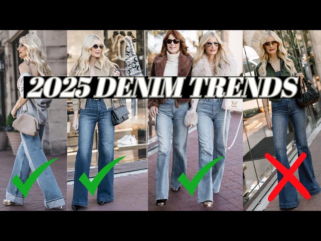 Jeans Trends 2025: Stay Ahead of the Curve! Discover the Denim Looks That Will Be Everywhere in 2025.