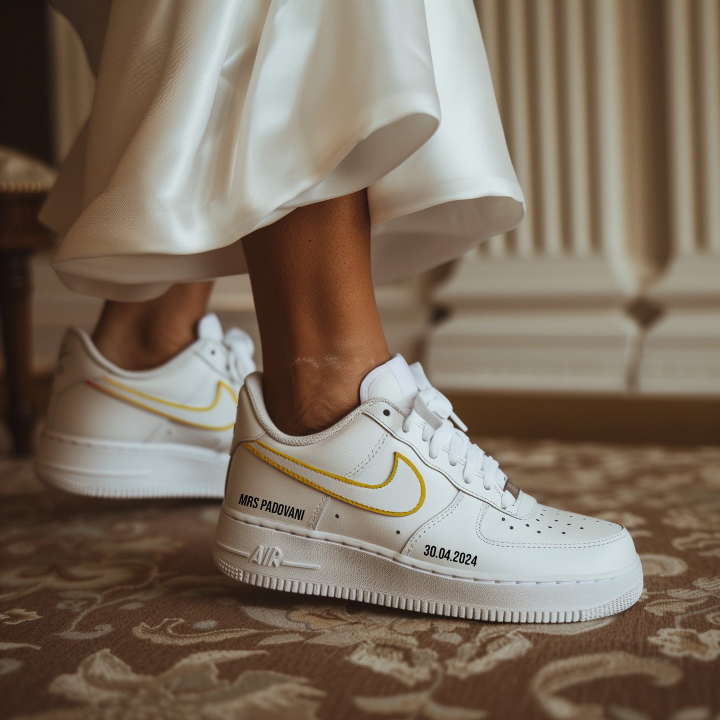 White and Gold AF1 Sneakers: A Complete Guide to Buying and Wearing Them