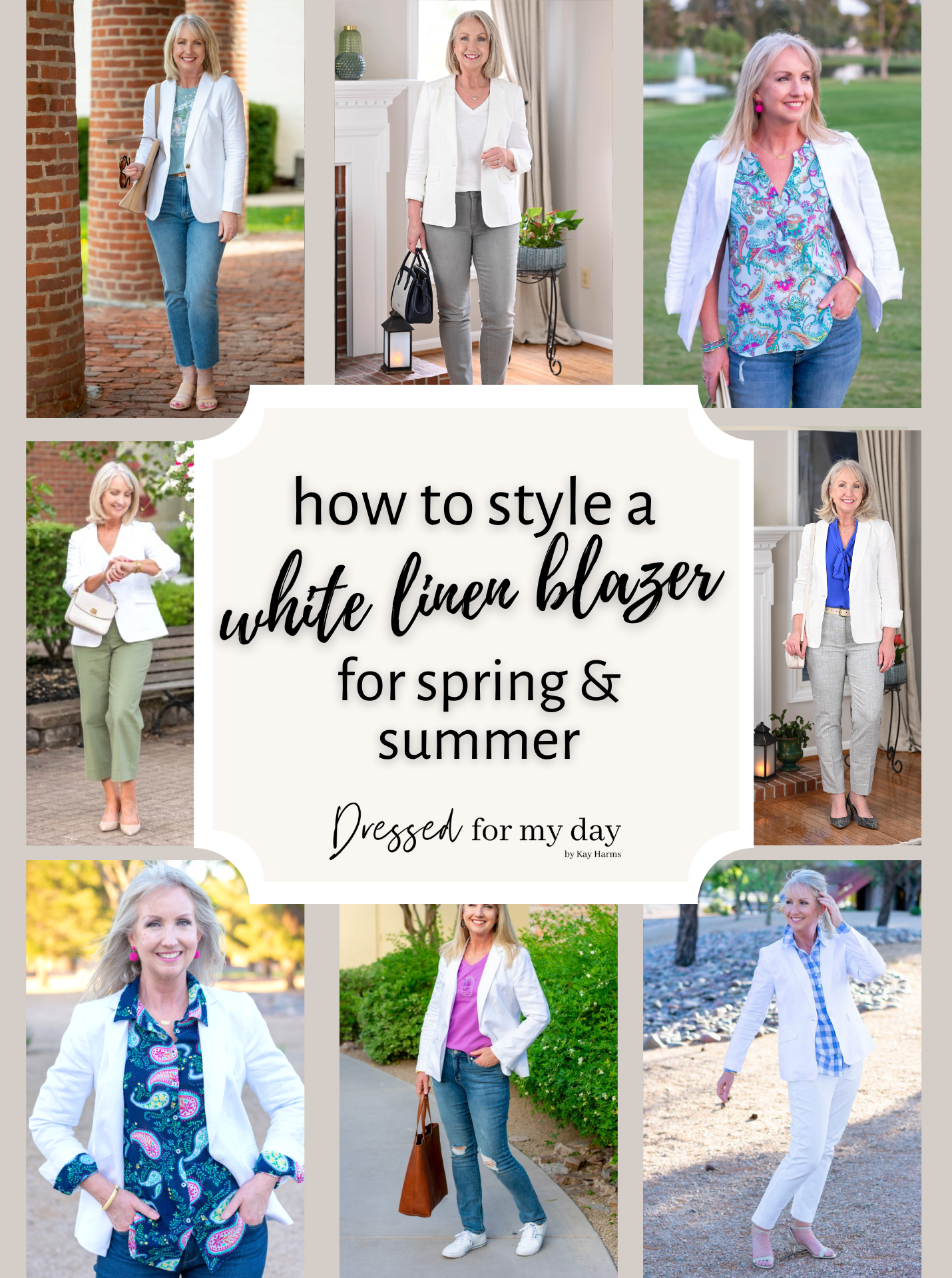 How to wear a linen blazer: Easy tips to style your linen blazer for any occasion
