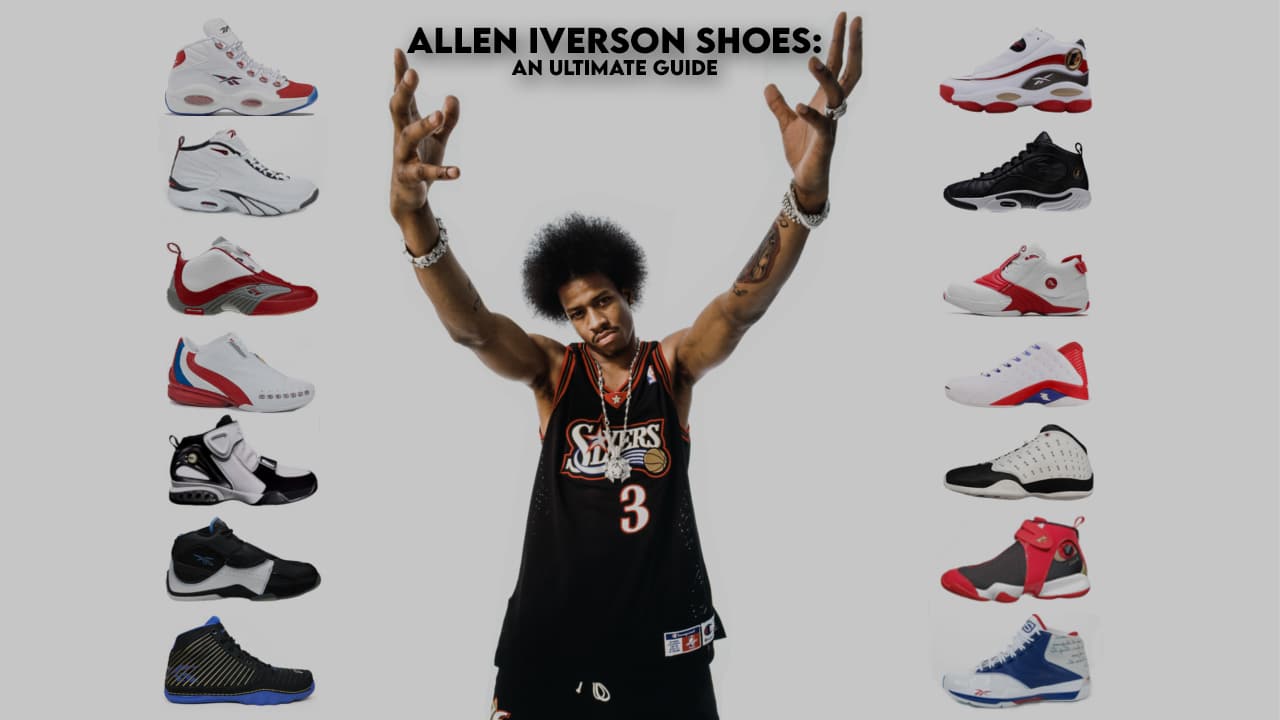 What shoes does Allen Iverson wear? Check out the styles he rocked on and off court!