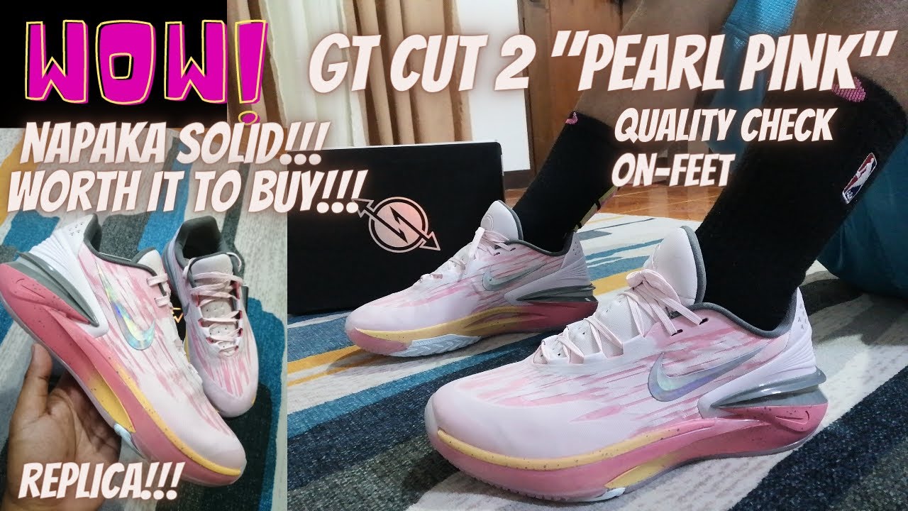 Pink Lemonade GT Cut 2 on Feet: See how they look and feel in action.