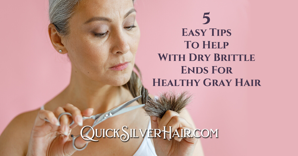 Gray Hair Breakage: Easy Tips to Keep Your Hair Strong.