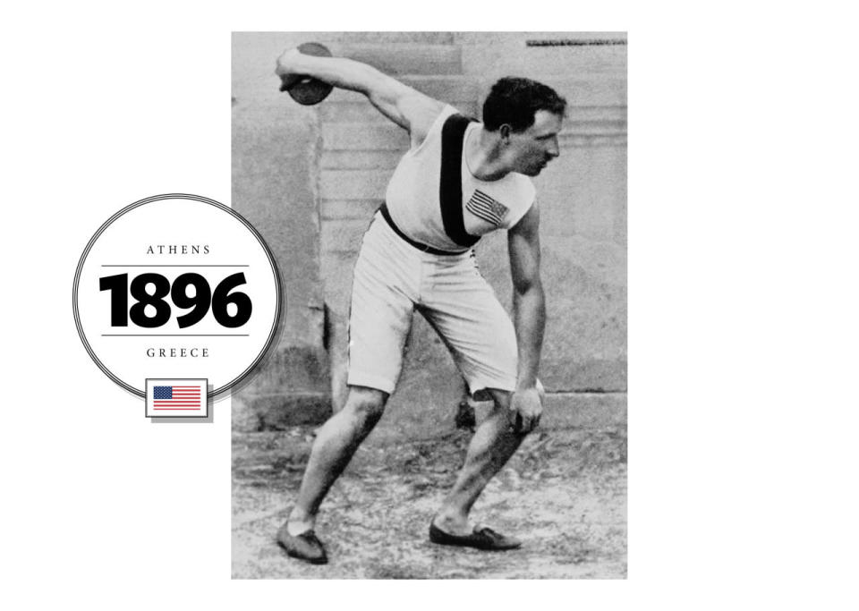 What did they wear in the first Olympics? Heres a quick look back!