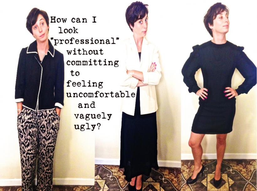 Ditch the Ugly Work Clothes: Practical Ways to Improve Your Work Wardrobe.