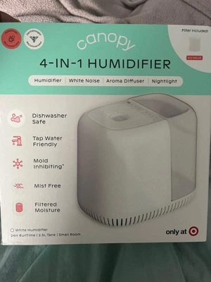 Canopy humidifier from Target: Best price you can find.
