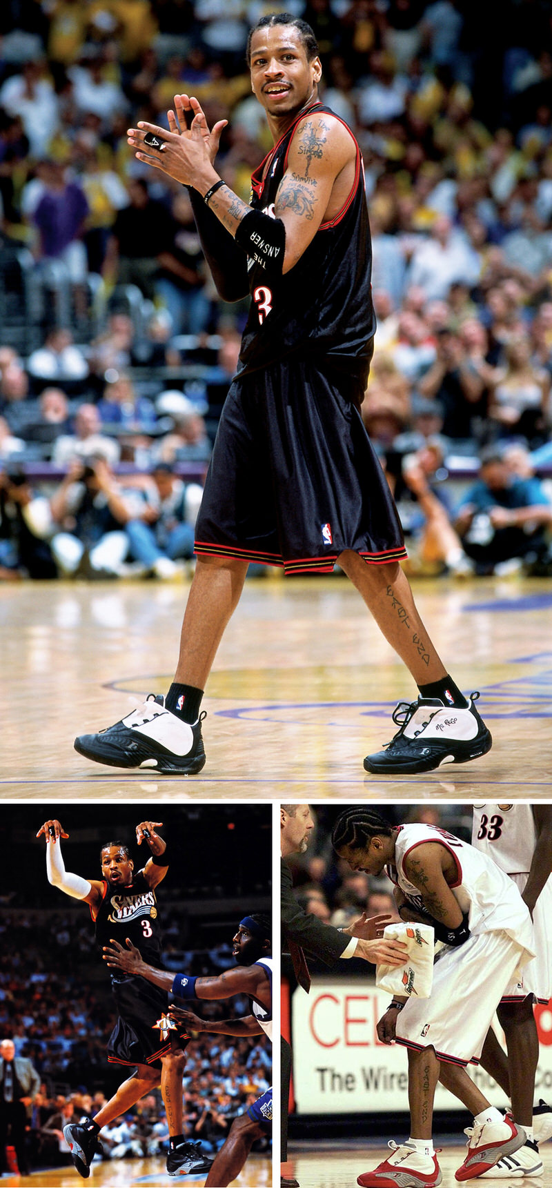 What shoes does Allen Iverson wear? Check out the styles he rocked on and off court!