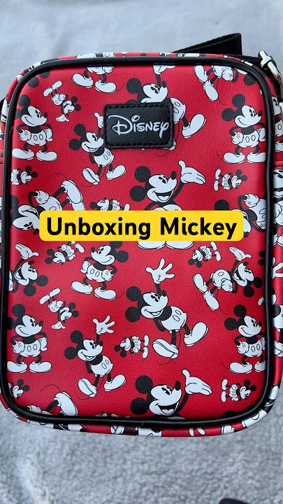 Mickey Mouse Purse Unboxing and Review A Must-Have