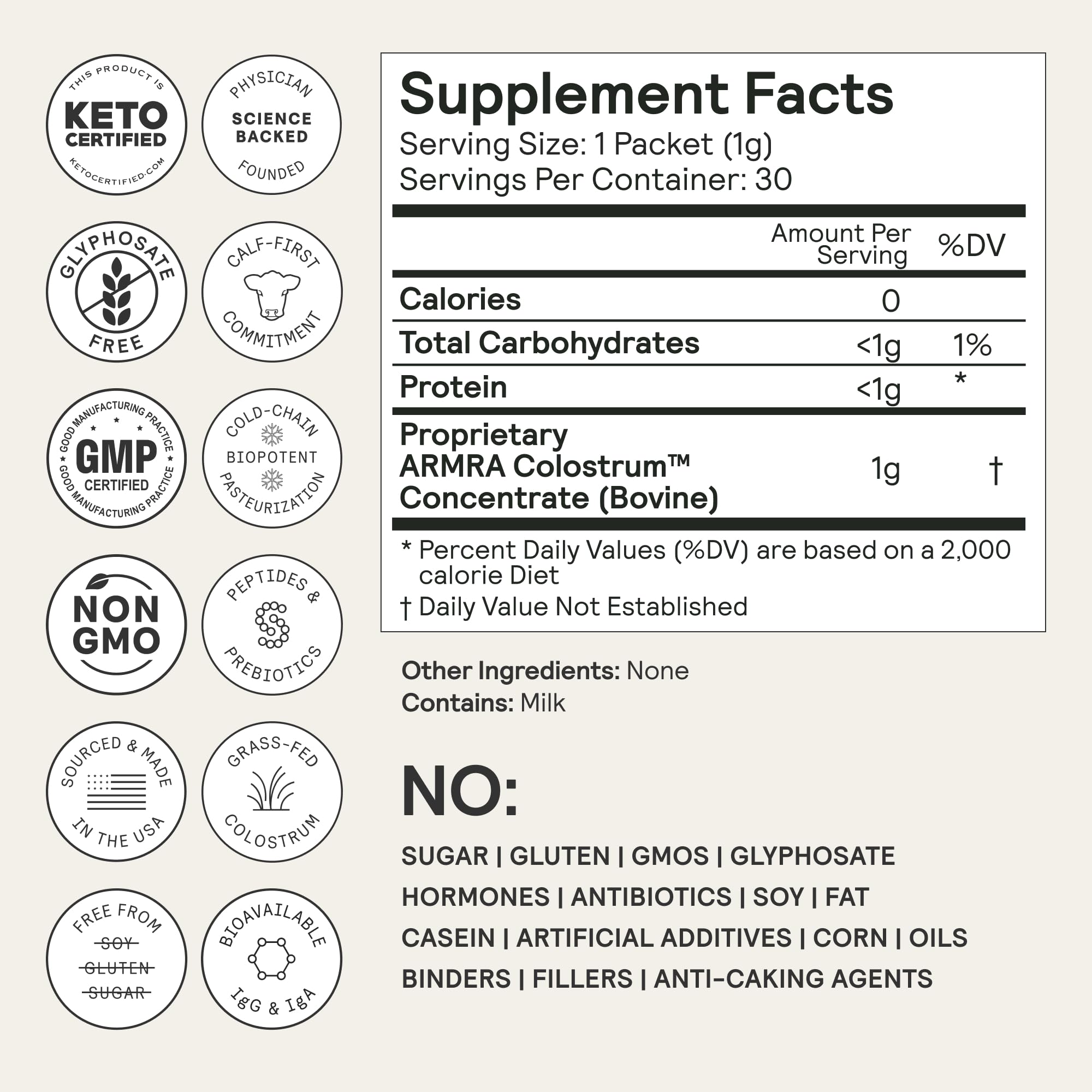Unlock the Power of ARMRA Colostrum: A Deep Dive into the Ingredients!