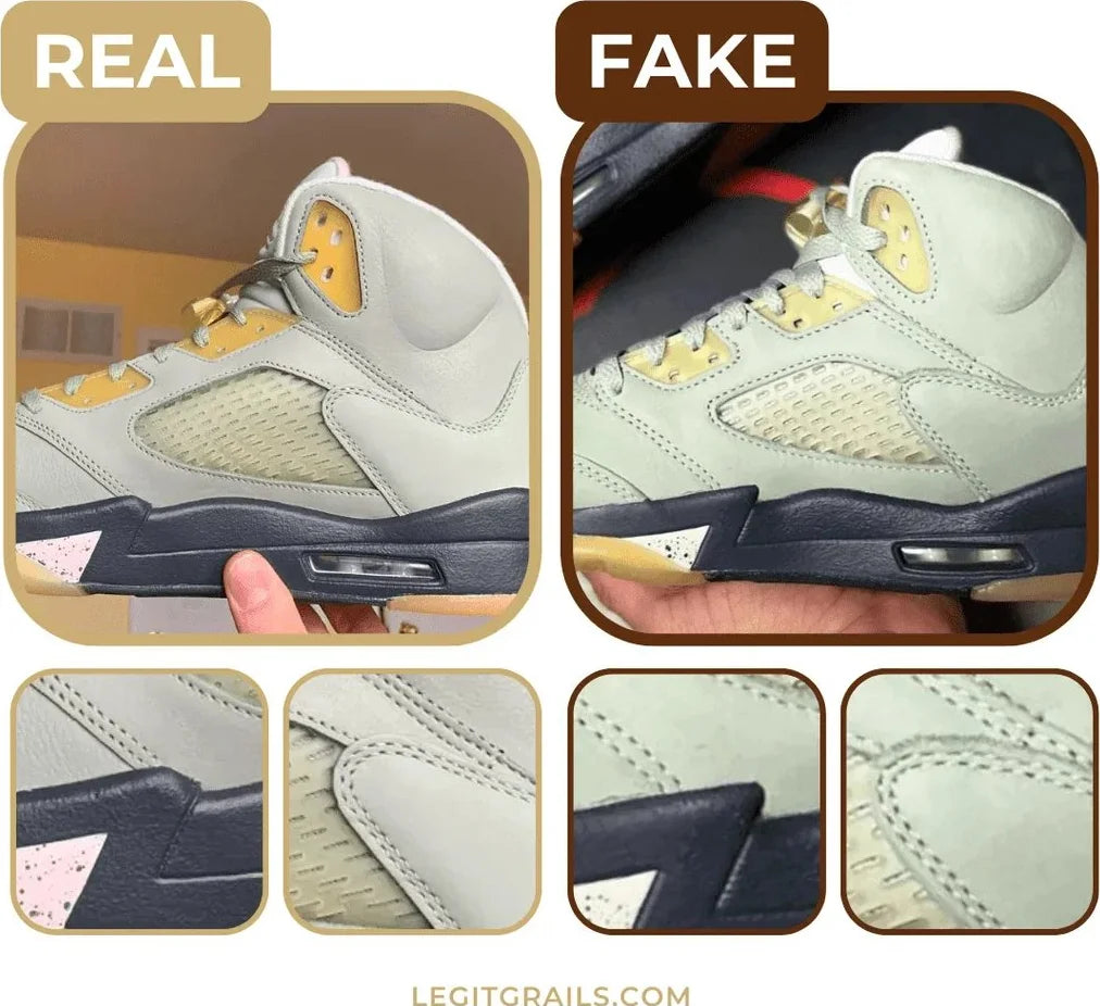 How to Spot Fake Jordan 5 Grapes: Real vs. Fake Guide to Avoid Getting Scammed Online Today