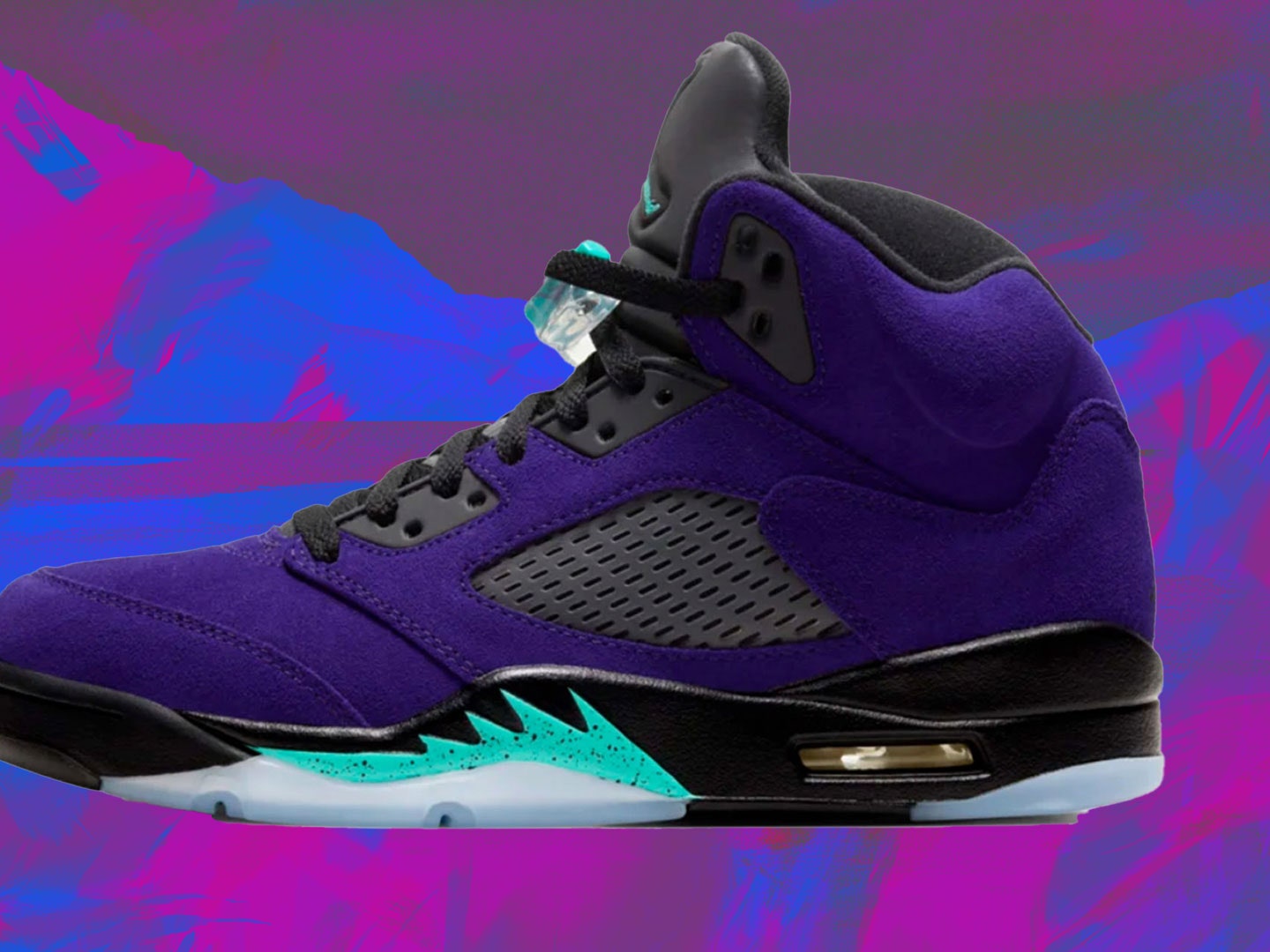 Are black Jordans with purple and blue still popular? Learn about the trend and where to get them.